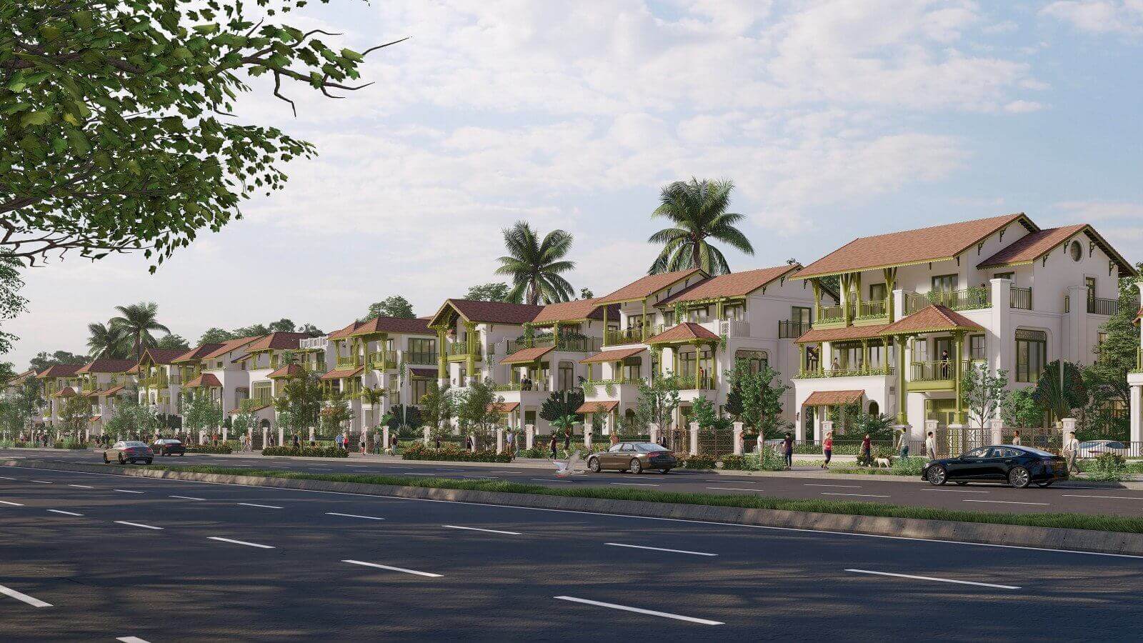 biệt thự song lập Emerald Park Mê Linh