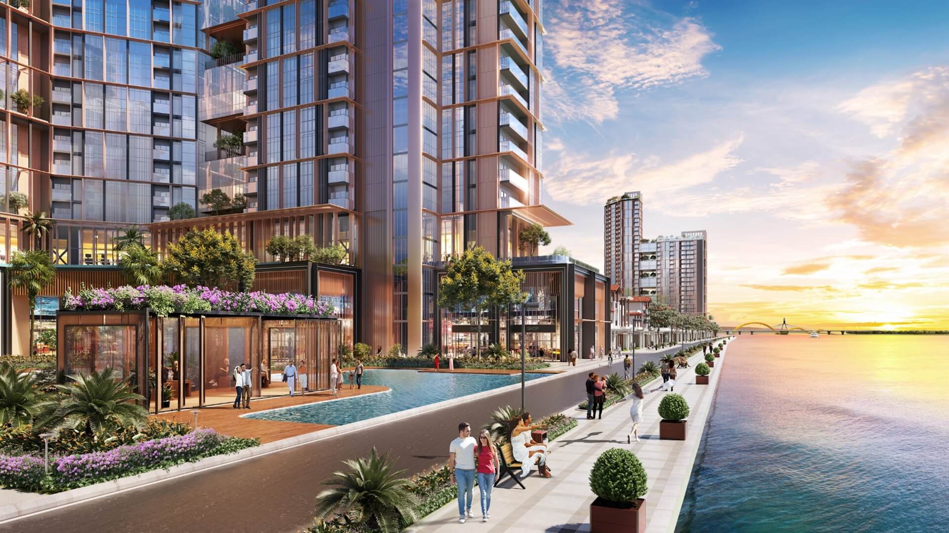 shophouse khối đế Emerald Park Mê Linh