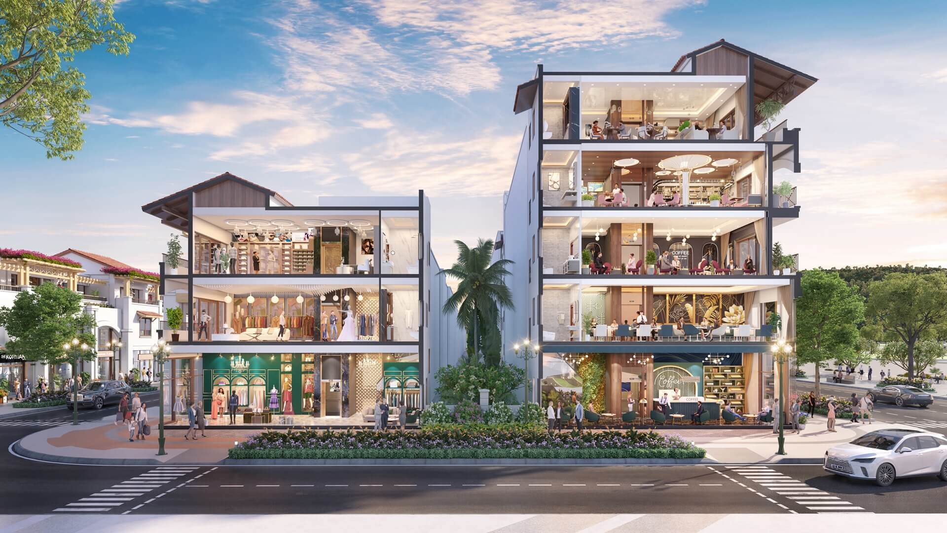 shophouse Emerald Park Mê Linh