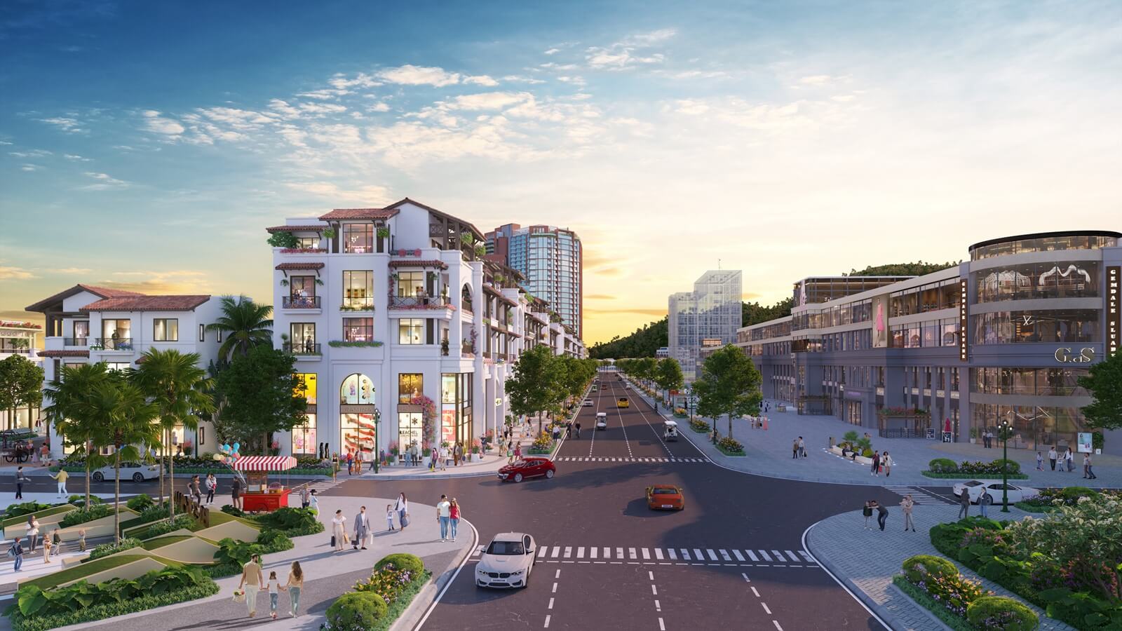 thấp tầng dự án Emerald Park Mê Linh