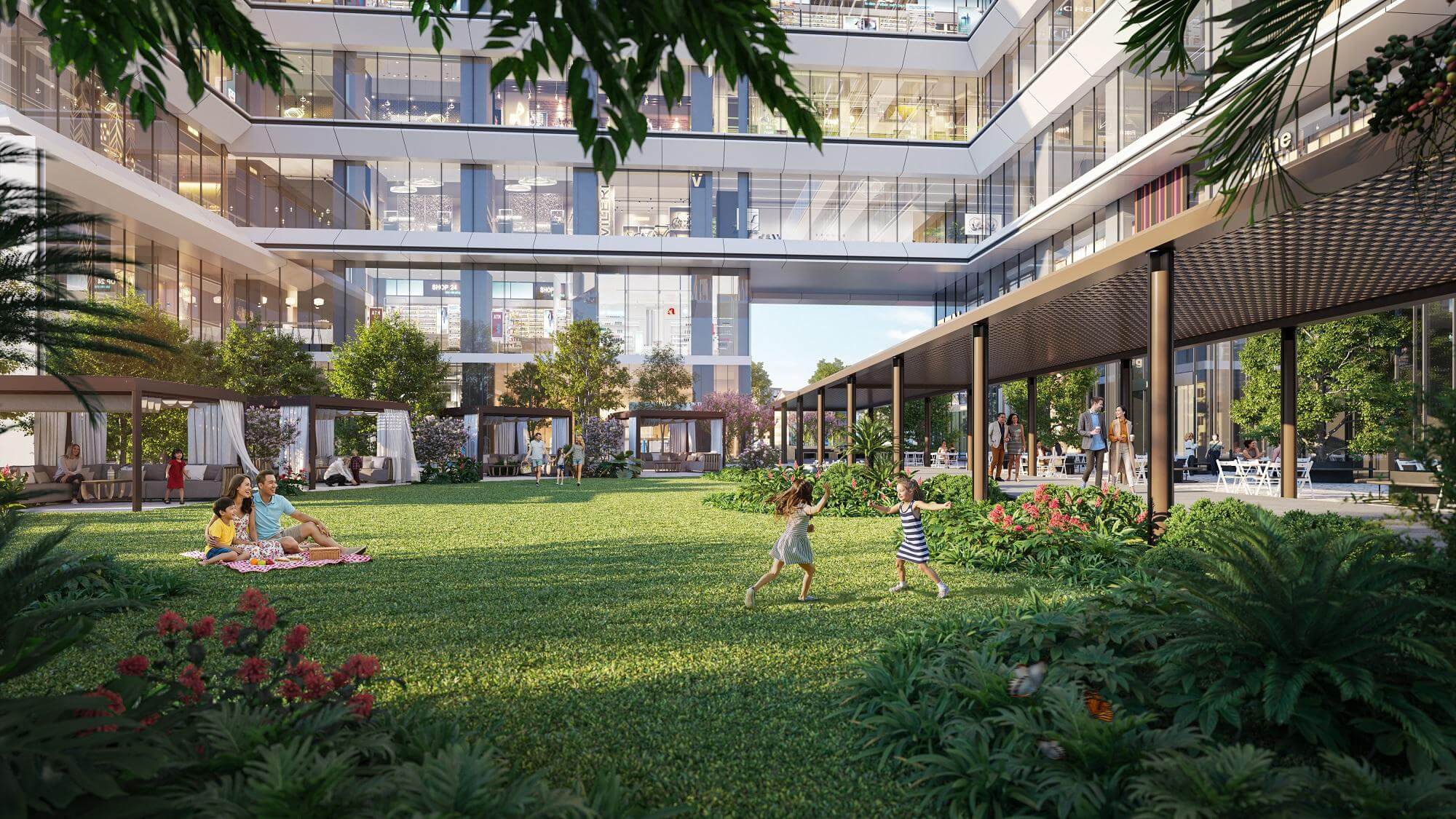 tiện ích dự án chung cư Emerald Park Mê Linh