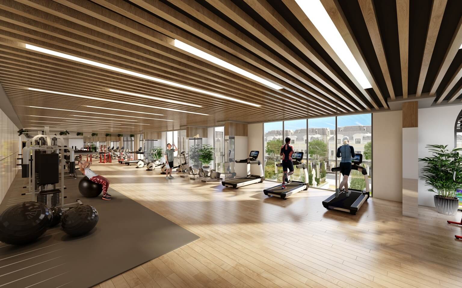 tiện ích dự án chung cư Emerald Park