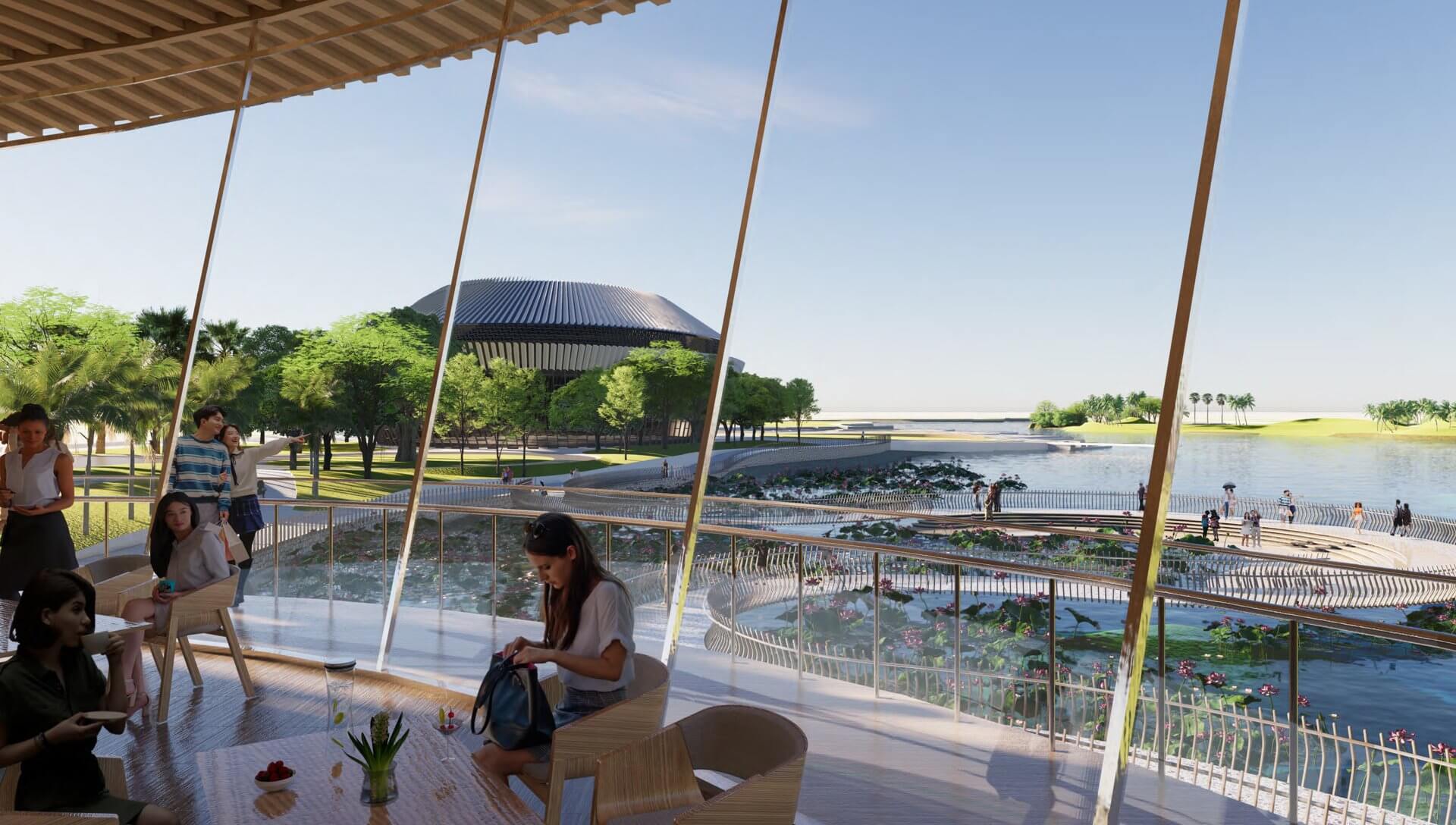 tiện ích dự án Emerald Park Mê Linh