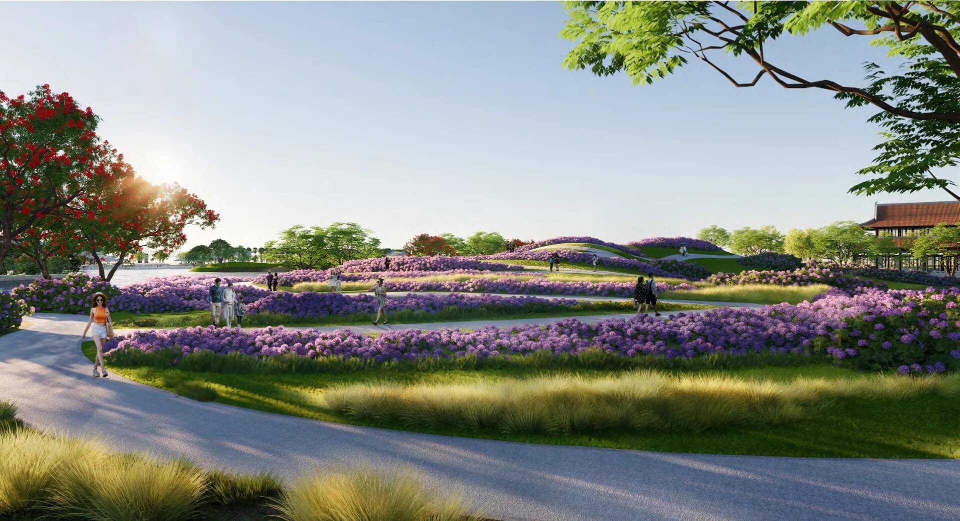 tiện ích dự án Emerald Park Mê Linh